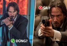 Tranh cãi về cách cầm súng nghiêng của John Wick trên phim